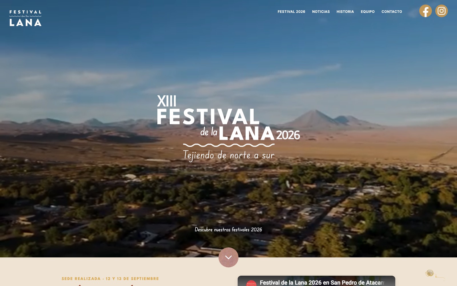 Captura de Festival de la Lana 2026