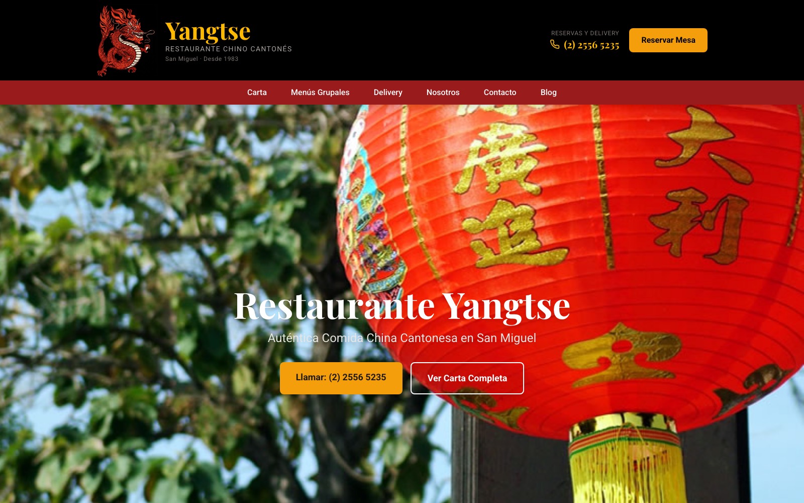 Captura de Restaurante Yangtse